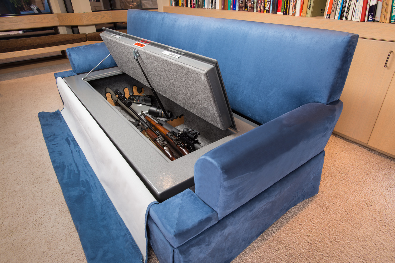 bedroom concealed gun furniture