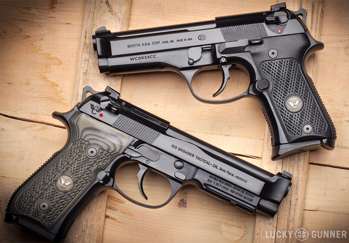 beretta 92 compact vs full size