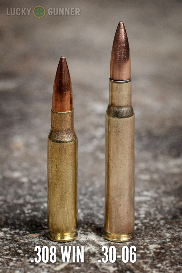 .308 Win vs 30-06 Springfield Ammo