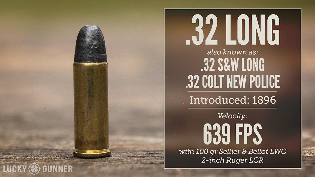 Low Recoil Revolver Options-.32 S&W Long VS .38 Special Wadcutters 