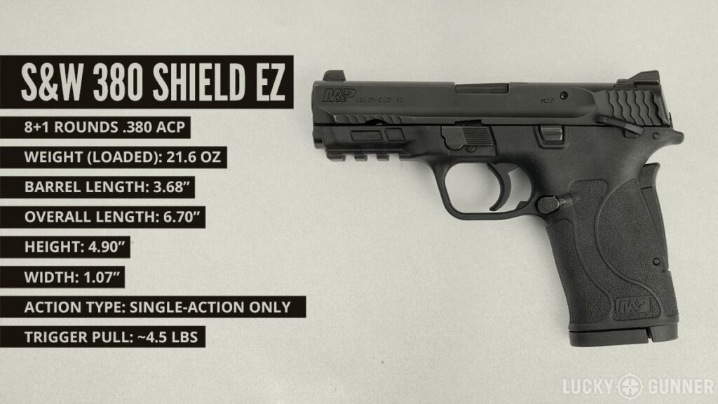 Smith & Wesson M&P 380 Shield EZ Review Lucky Gunner Lounge