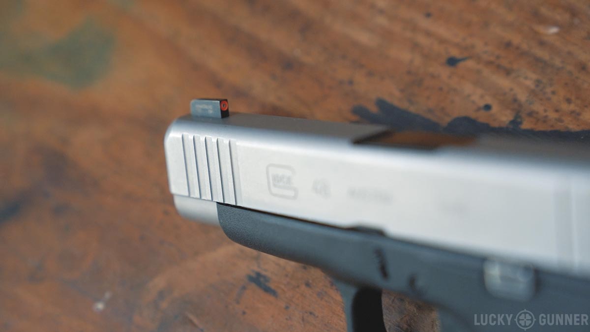 Glock 48 with Ameriglo front sight