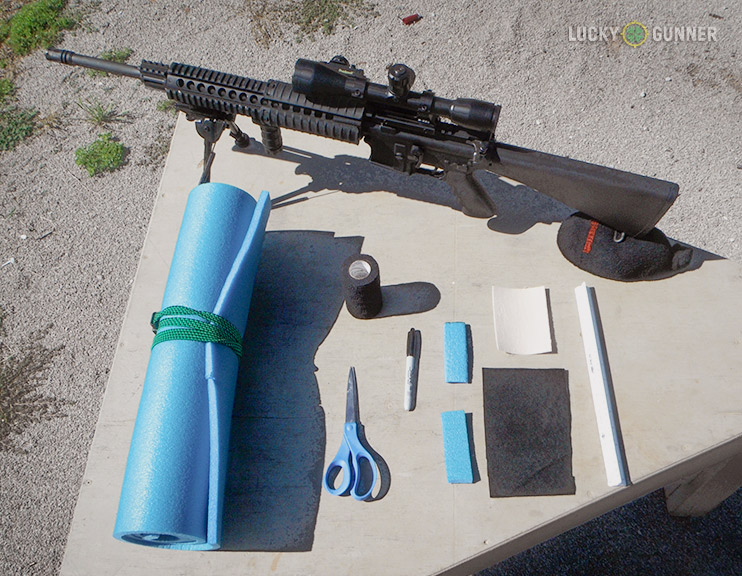 How To Make An Improvised Cheek Rest And Improve Your Accuracy - Diy Shooting Rest For Ar15