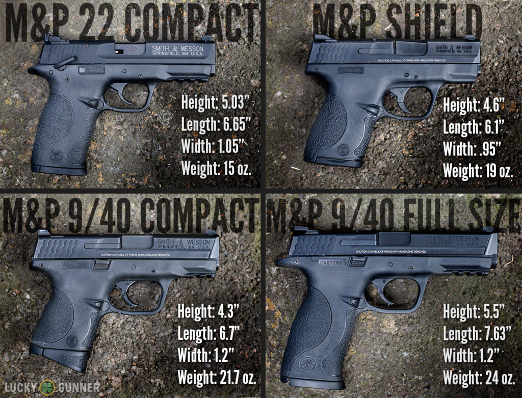 M&P Size Comparison