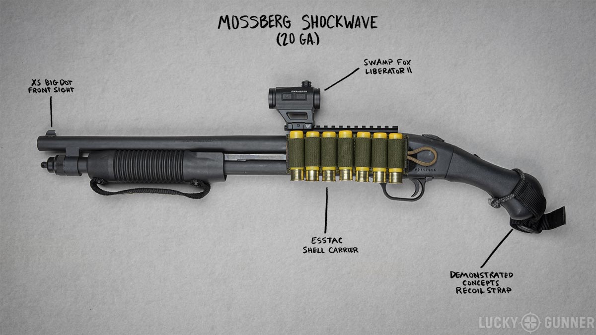 Leather Pump Strap for Shockwave Foregrip