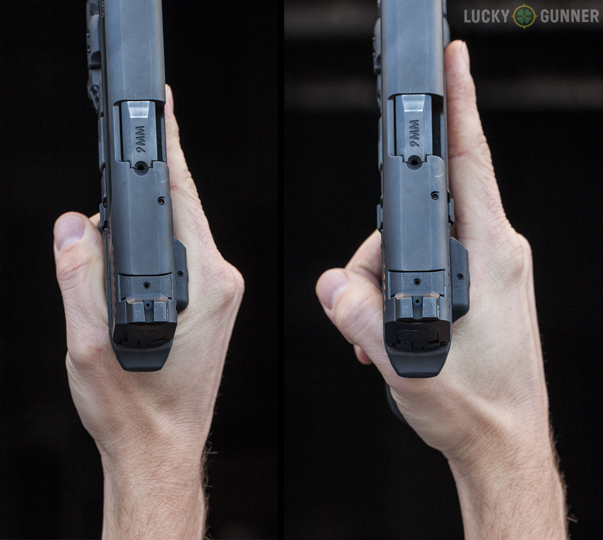 Pistol Shooting Grip Chart