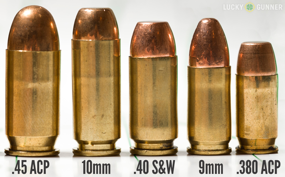 10mm handgun cartridge comparison