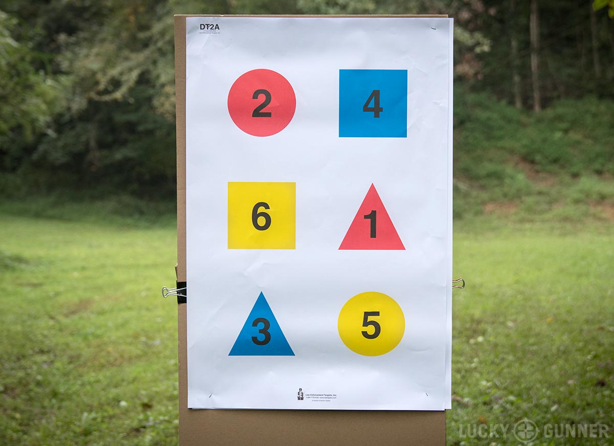 toy drill target