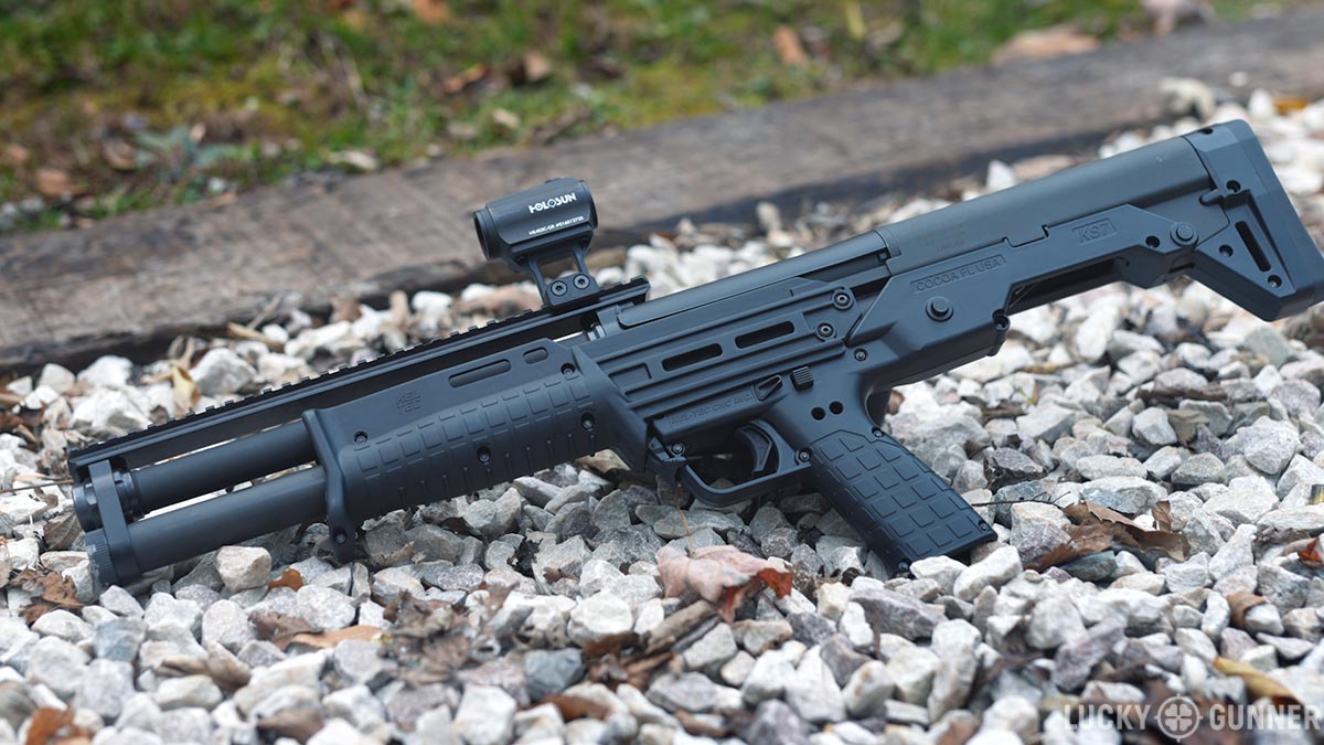 KSG Series Bullpup Shotgun, Downward Shell Ejection, Specs