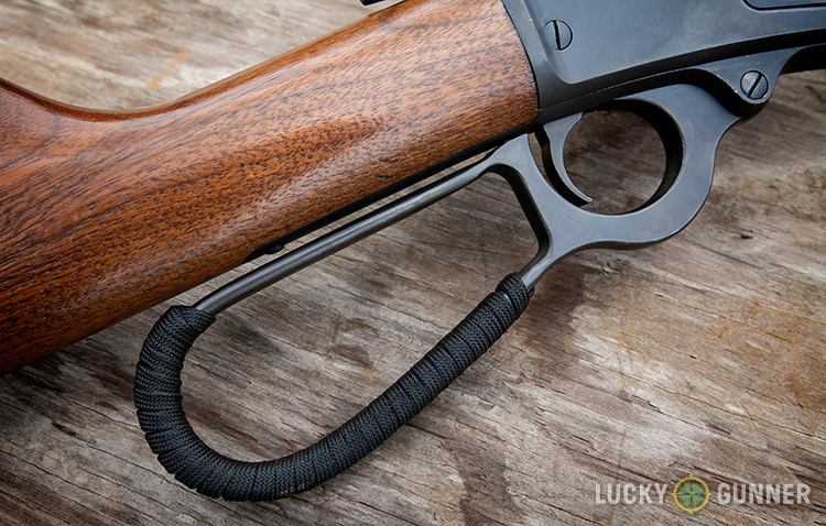 OP ORIGINAL POWER 3.5 Inch Brown Leather Lever Wrap For Winchester Lever Action Rifles & Shotguns