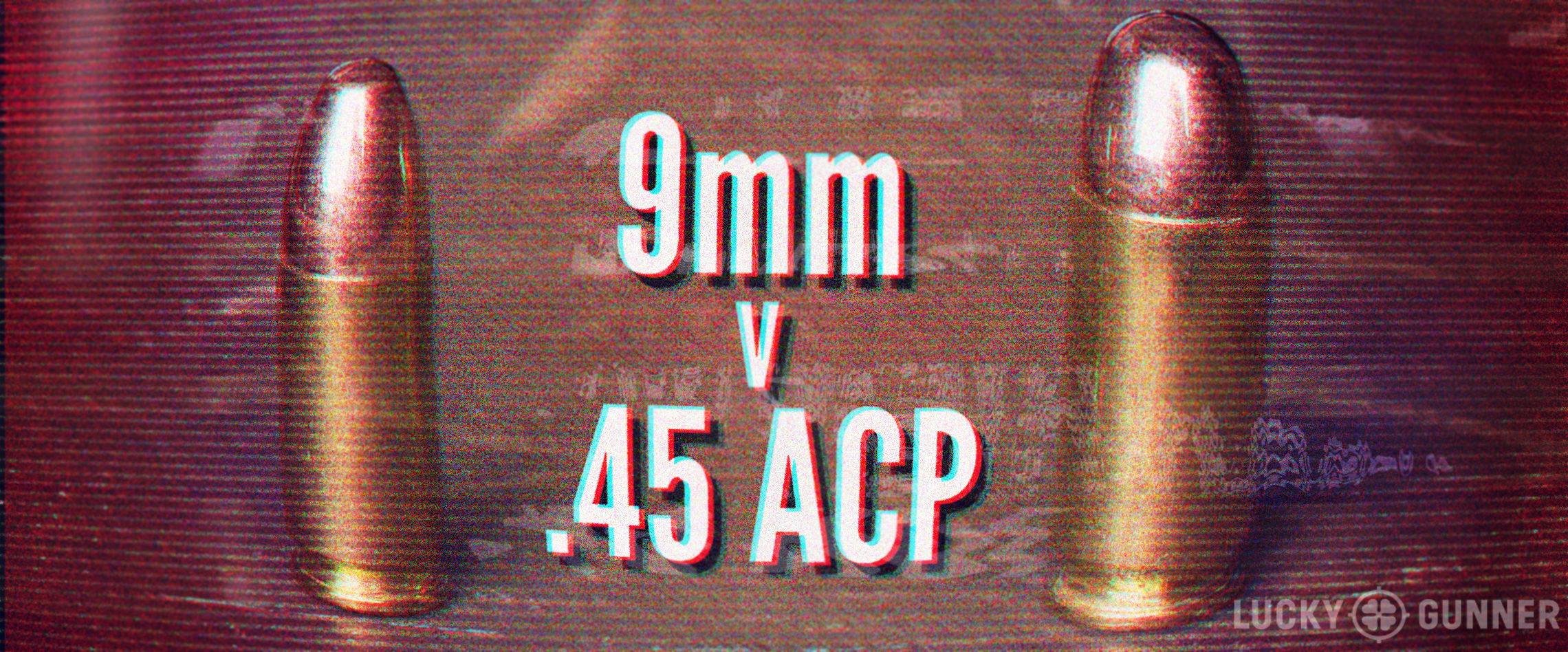 9mm Vs 45 Acp Retro Edition Lucky Gunner Lounge. black kitchen with mermaid...