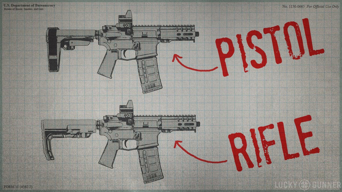 SBR vs braced pistol