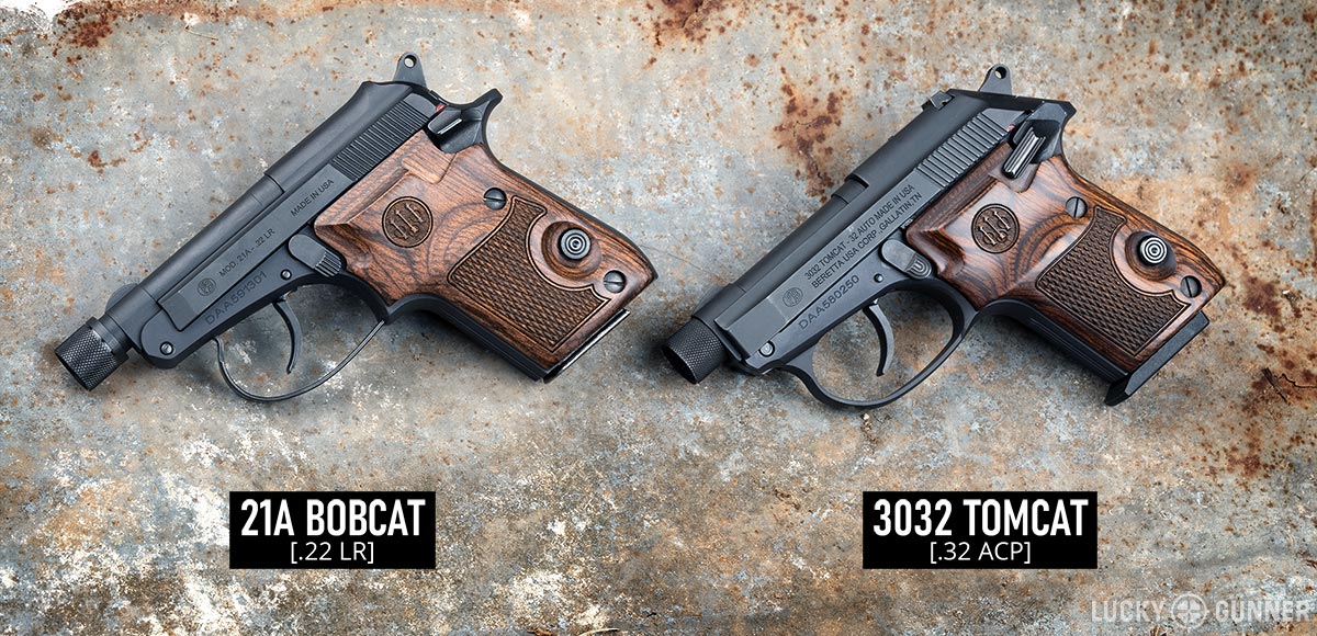 Beretta 21A Bobcat and 3032 Tomcat Covert