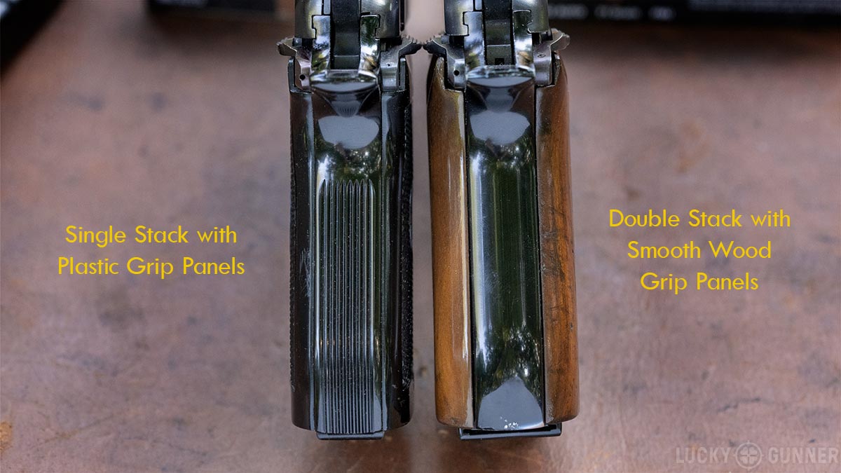 Single Stack vs Double Stack, Magazine Comparison