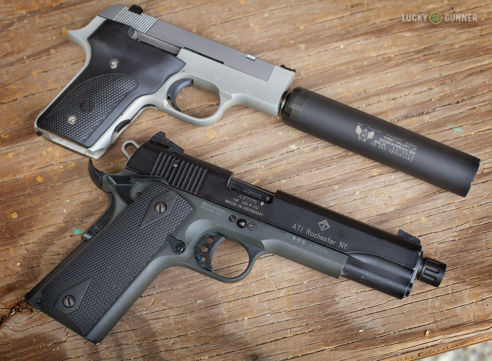 S&W 2213 and GSG 1911-22
