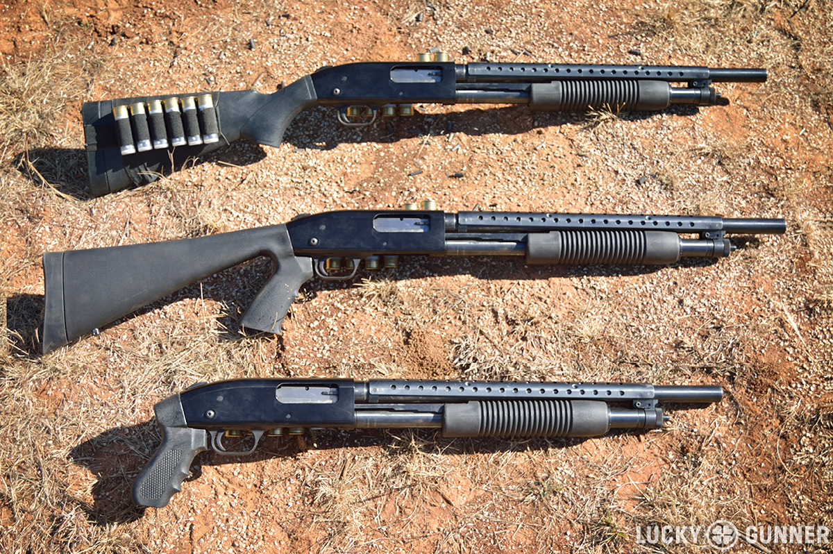 Shotgun Stocks Traditional Pistol Grip Or Magpul