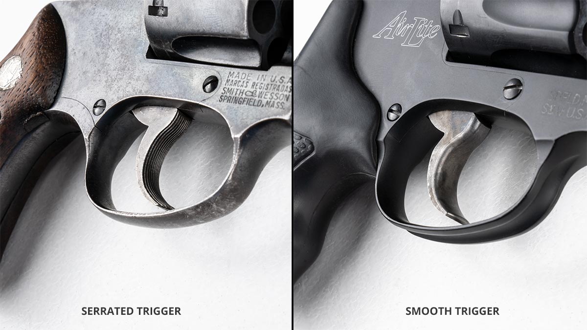 Serrated vs smooth trigger