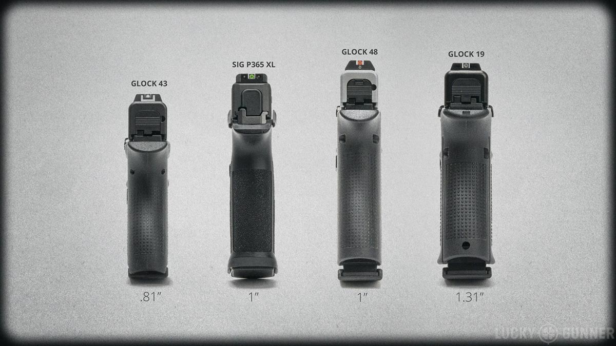 Glock Size Comparison