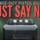 Three Dot Pistol Sights Featured